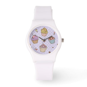 Reloj De Pulsera Patrón de dulces retro