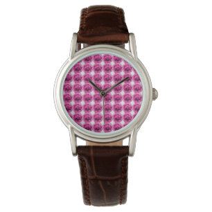 Reloj De Pulsera Patrón de flor de Rosa