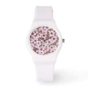 Reloj De Pulsera Patrón de floración de cerezo