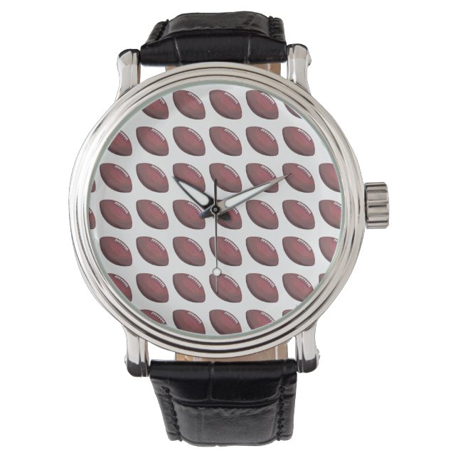 Reloj De Pulsera Patrón de fútbol pintado (Anverso)