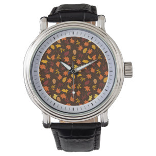 Reloj De Pulsera Patrón de hojas de arce-45947