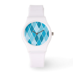 Reloj De Pulsera Patrón de invierno Harlequin