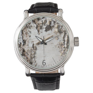 Reloj De Pulsera Patrón de la corteza de Birch