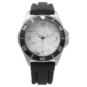 Reloj De Pulsera Patrón de la corteza de Birch