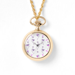Reloj De Pulsera Patrón de las campanas florales