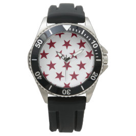 Reloj De Pulsera Patrón de las estrellas doradas 7