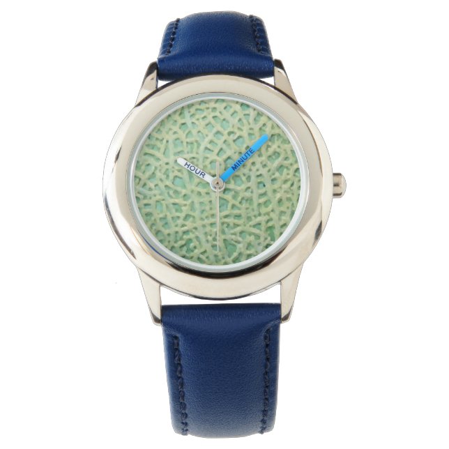 Reloj De Pulsera Patrón de melón (Anverso)