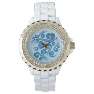Reloj De Pulsera patrón de nube auspicioso chino tradicional