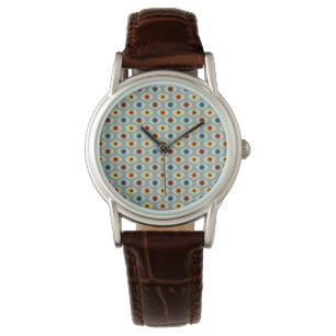 Reloj De Pulsera Patrón de ojos retro