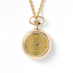 Reloj De Pulsera Patrón de oro arte geométrico clásico envolver rel