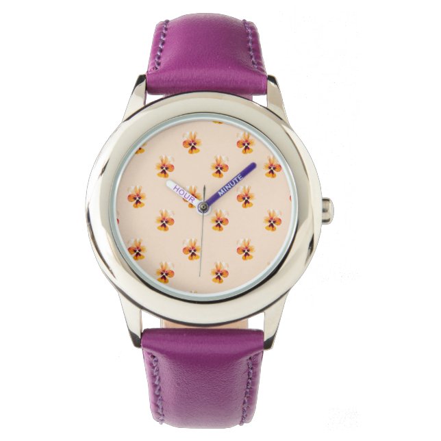 Reloj De Pulsera Patrón de panorámica (Anverso)