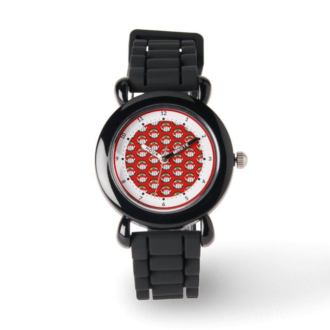 Reloj De Pulsera patrón de pelota (Anverso)