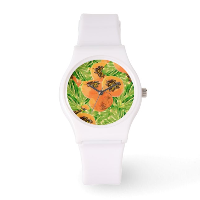 Reloj De Pulsera Patrón de Persimmon (Anverso)