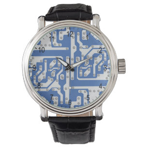 Reloj De Pulsera Patrón de placa de circuito