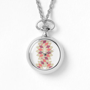 Reloj De Pulsera Patrón de remolque de diamantes