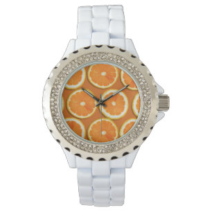 Reloj De Pulsera Patrón de rodajas de limón