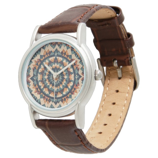 Reloj De Pulsera Patrón de tallo de Kaleidoscope (Angular)