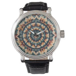 Reloj De Pulsera Patrón de tallo de Kaleidoscope