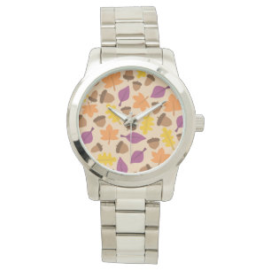 RELOJ DE PULSERA PATRÓN DE TEMPORADA DE AUTUM