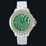 Reloj De Pulsera Patrón de textura de impresión de piel de cebra-88<br><div class="desc">Patrón de textura de impresión de piel de cebra-88488</div>