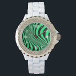 Reloj De Pulsera Patrón de textura de impresión de piel de cebra-88<br><div class="desc">Patrón de textura de impresión de piel de cebra-88488</div>