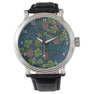 Reloj De Pulsera Patrón de vagina, William Morris