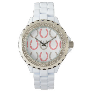 Reloj De Pulsera Patrón de zapatos equinos temáticos