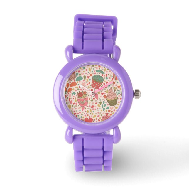 Reloj De Pulsera Patrón dulce (Anverso)