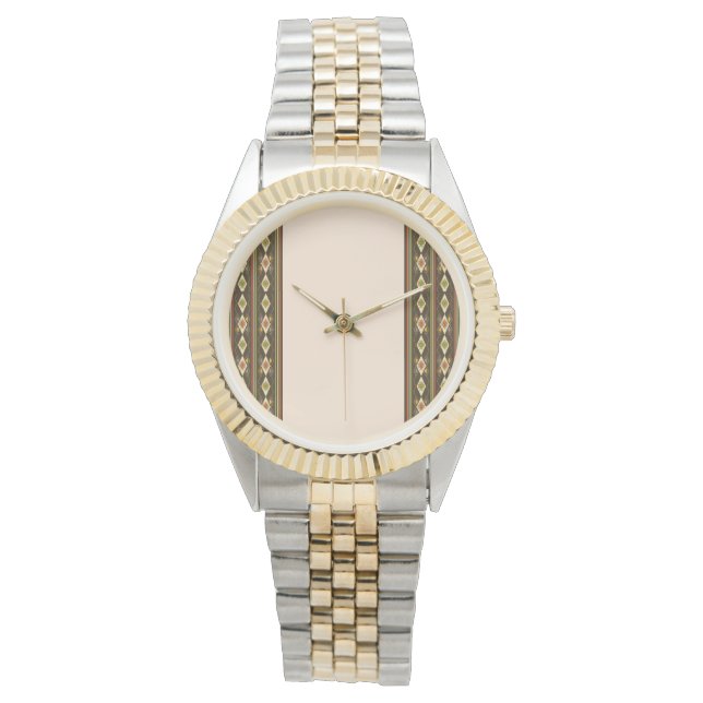 Reloj De Pulsera Patrón etíope Tebeb (Anverso)