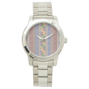 Reloj De Pulsera patrón étnico elegante