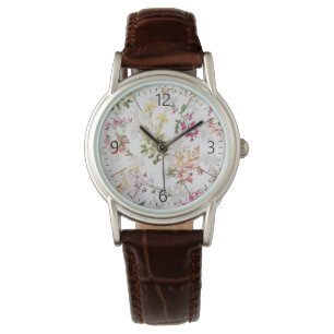 Reloj De Pulsera Patrón floral suave