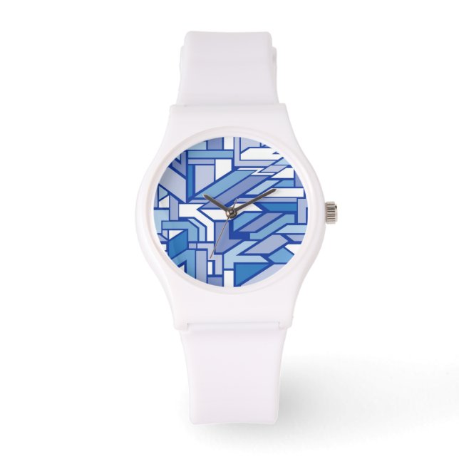 Reloj De Pulsera Patrón geométrico 2 (Anverso)