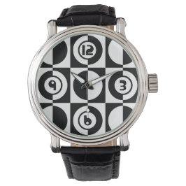 Reloj De Pulsera Patrón geométrico de estilo retro vintage de los a