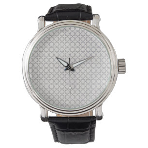 Reloj De Pulsera Patrón geométrico islámico beige