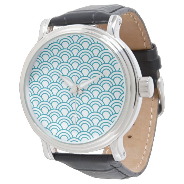 Reloj De Pulsera Patrón geométrico japonés moderno (Angular)