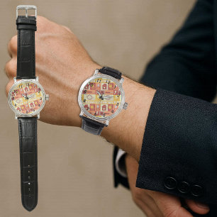 Reloj De Pulsera Patrón iónico eléctrico profesional