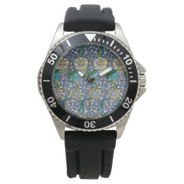 Reloj De Pulsera Patrón Kennet (por William Morris)
