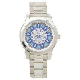 Reloj De Pulsera Patrón Mandala 01