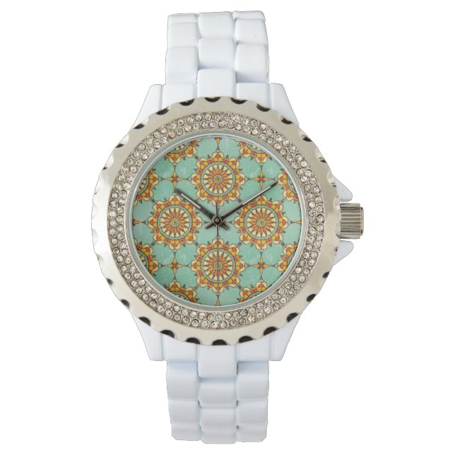 Reloj De Pulsera Patrón ornamental (Anverso)