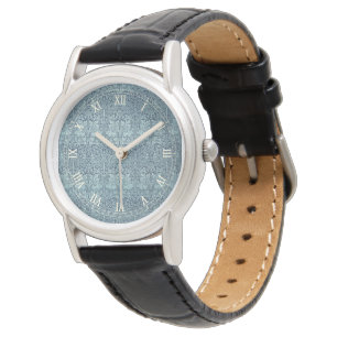 Reloj De Pulsera Patrón textil vintage Brer Rabbit William Morris