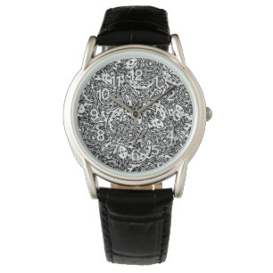 Reloj De Pulsera Patrón tribal azteca axolotl xolotl mitología boho
