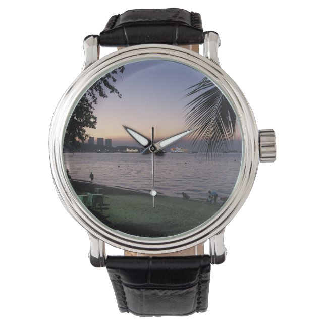 Reloj De Pulsera Pattaya Beach Sunset... Chonburi (Tailandia) (Anverso)