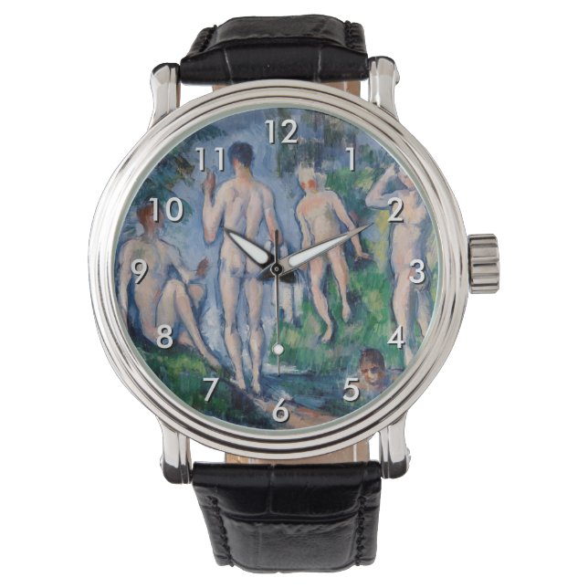 Reloj De Pulsera Paul Cezanne - Grupo de los Baños (Anverso)