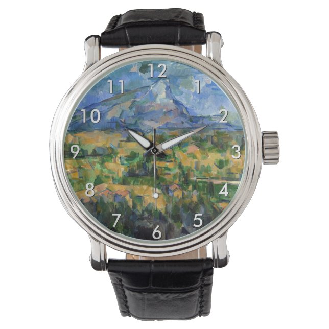 Reloj De Pulsera Paul Cezanne - Mont Sainte-Victoire (Anverso)