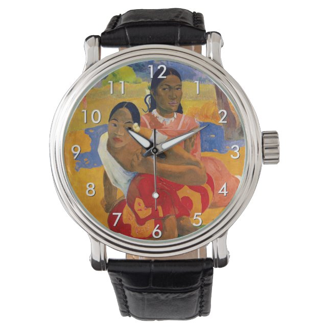 Reloj De Pulsera Paul Gauguin - ¿Cuándo Te Casarás? (Anverso)