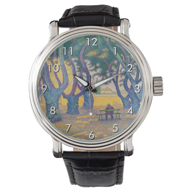 Reloj De Pulsera Paul Signac - Place des Lices, Saint-Tropez (Anverso)