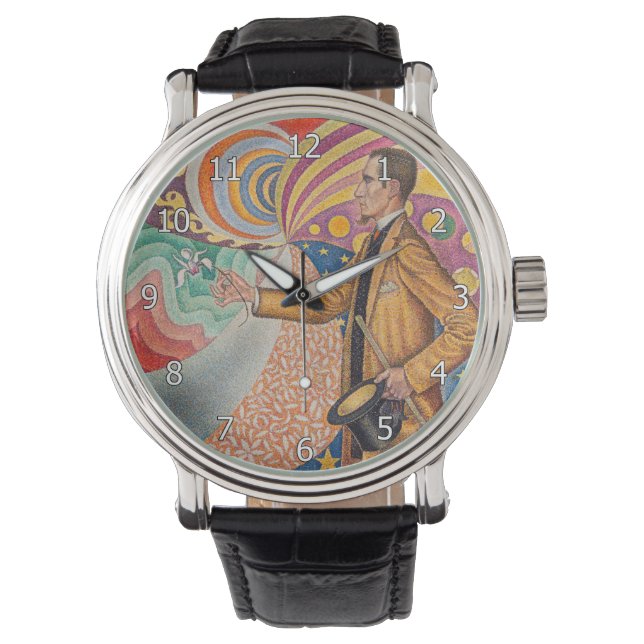Reloj De Pulsera Paul Signac - Retrato de M Felix Feneon, Opus 217 (Anverso)