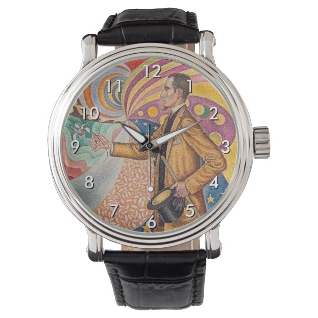 Reloj De Pulsera Paul Signac - Retrato de M Felix Feneon, Opus 217 (Anverso)