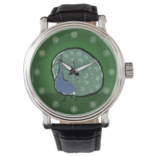 Reloj De Pulsera pavo real