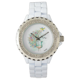 Reloj De Pulsera pavo real
